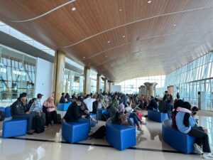 Ruang tunggu Bandara APT Pranoto Samarinda