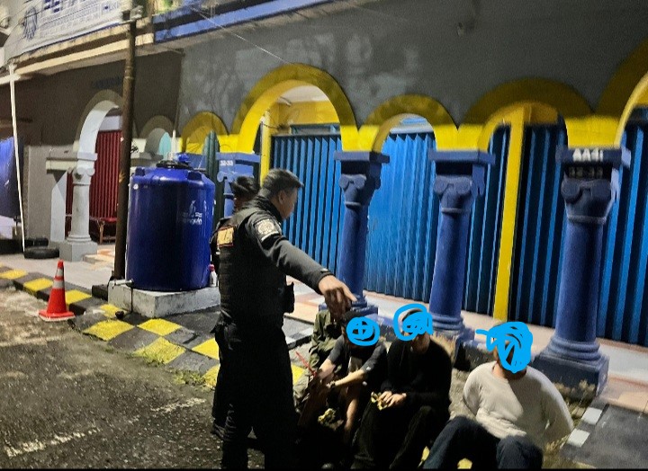 Patroli gabungan Satuan Samapta Polresta Balikpapan