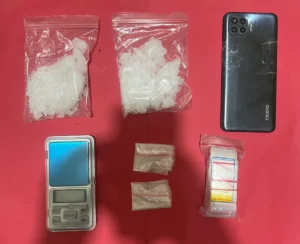 Barang bukti yang diamankan / Polda