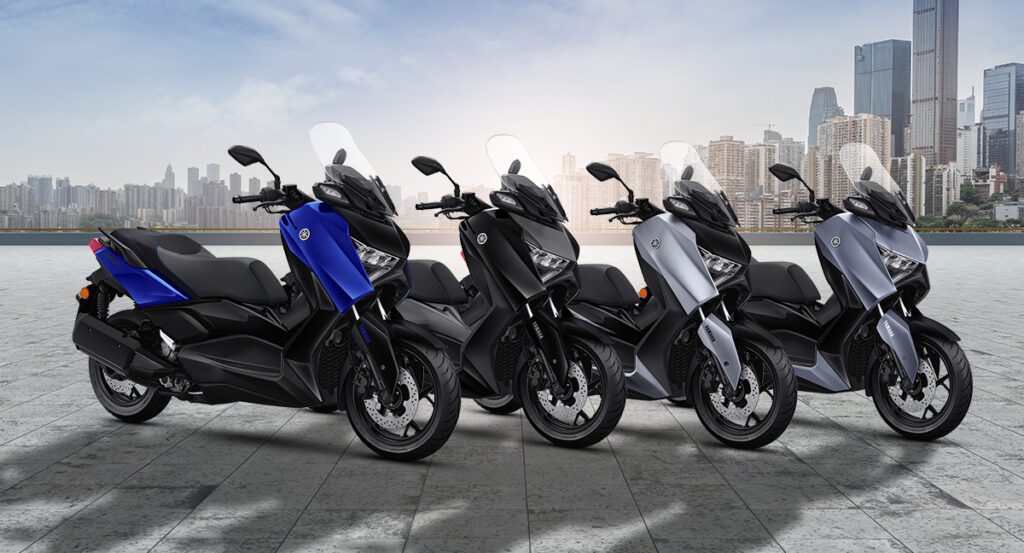 Yamaha Awali 2026 dengan Warna Baru XMAX Connected