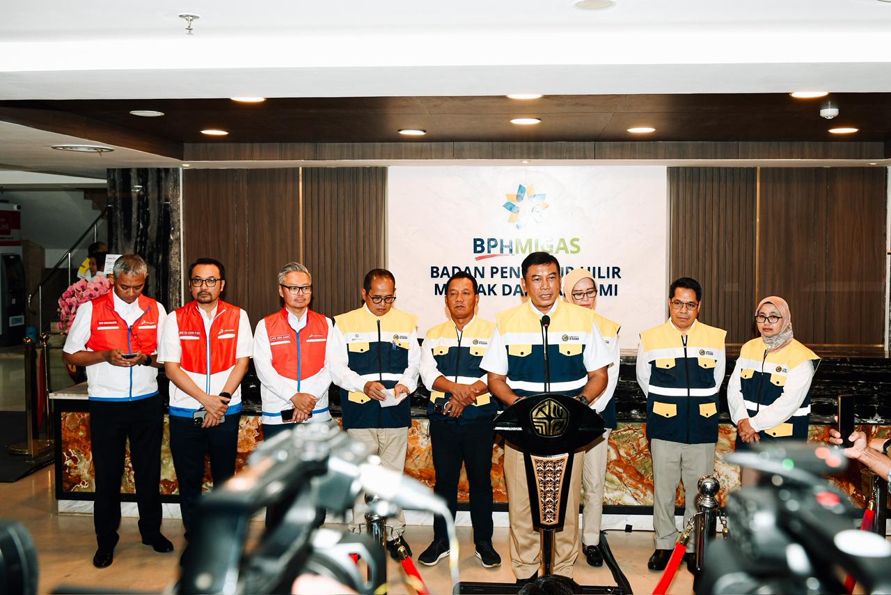 Kementerian Energi dan Sumber Daya Mineral (ESDM) menutup rangkaian tugas Posko Nasional Sektor ESDM Nataru 2025/2026 pada Senin (5/1). / ESDM