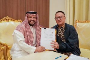Otorita Ibu Kota Nusantara resmi menggandeng investor internasional, Ayedh Dejem Group, perusahaan konstruksi dan pengembangan asal Uni Emirat Arab (UEA) / Humas Otorita Ibu Kota Nusantara