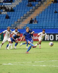 Persiba Balikpapan saat takluk 1-2 atas Deltras FC di Stadion Batakan / FB Persiba