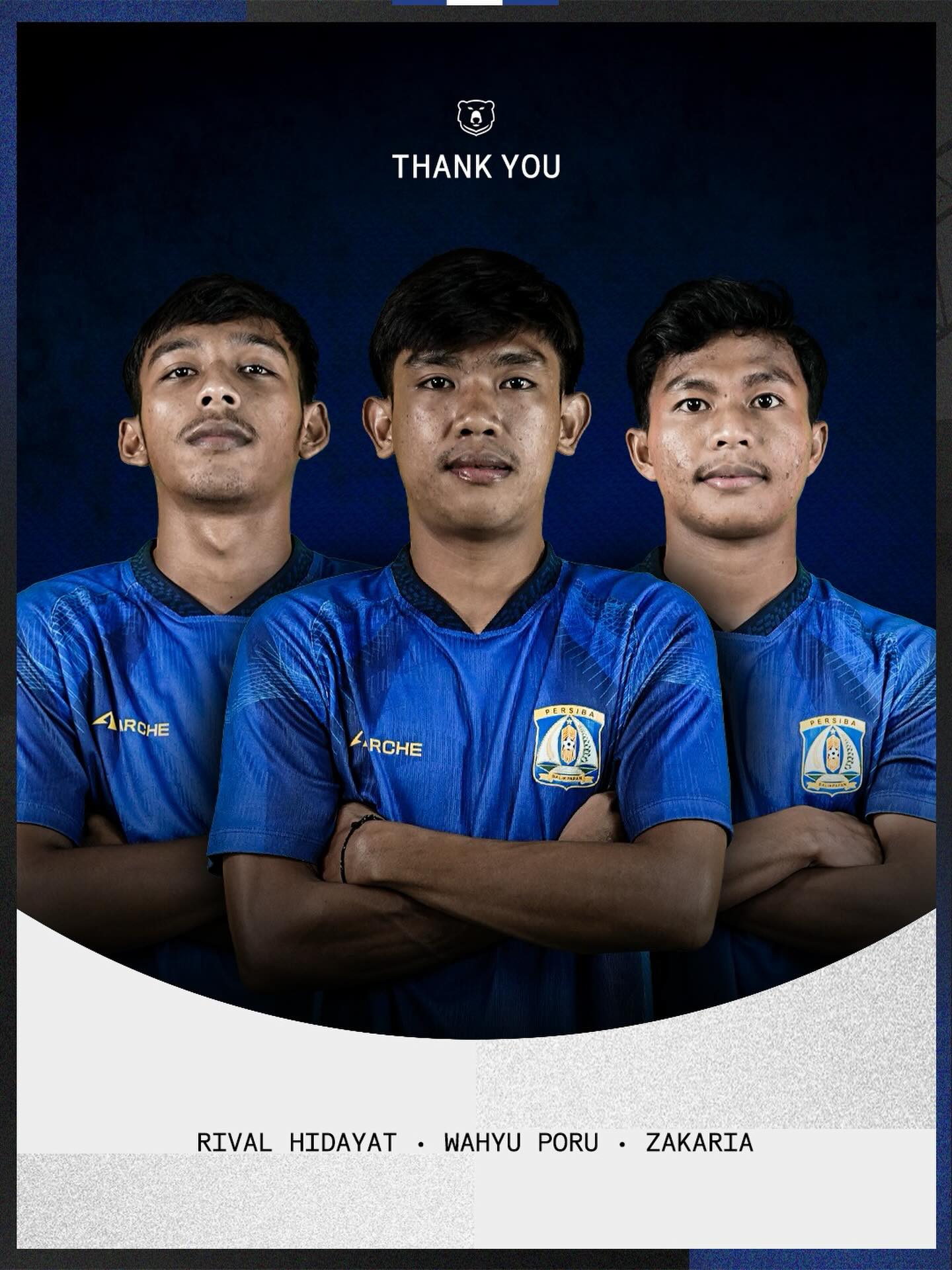 Wahyu Poru, Zakaria dan Rival Hidayat didepak / IG persiba