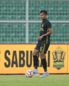 Komang Teguh mencetak gol pertama Borneo FC / FB Borneo