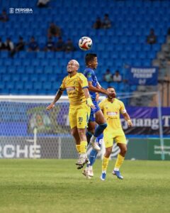 Laga Persiba Balikpapan vs Persiku Kudus yang berakhir imbang 0-0 / FB Persiba