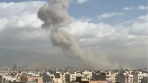 Israel menyerang Iran. WANA (Foto: WANA/Suara)