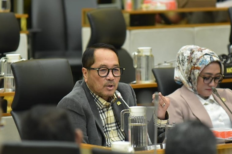 Anggota DPR RI, Firman Soebagyo, sekaligus, Wakil Ketua Umum KADIN Indonesia. Foto:Oji/Karisma/DPR