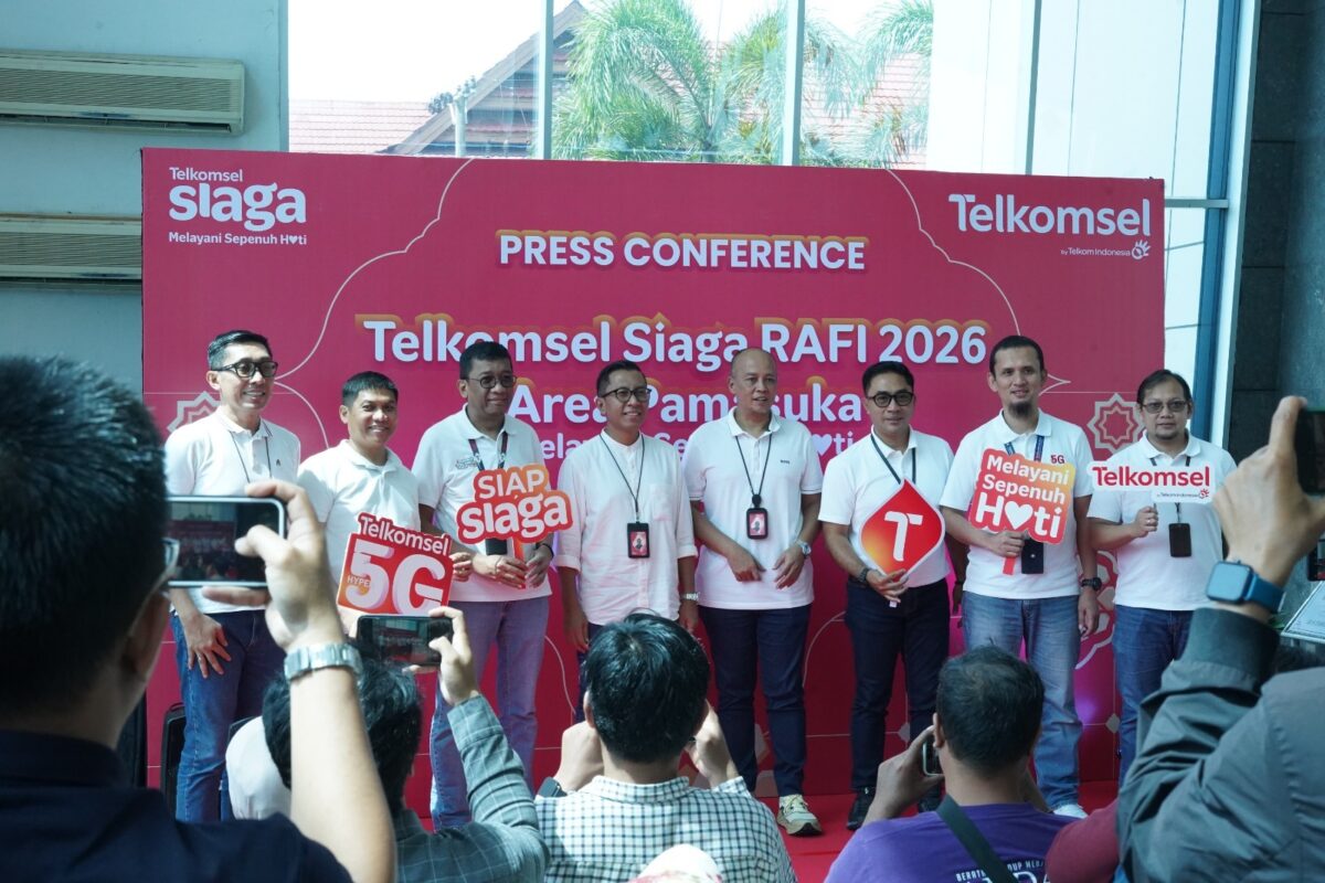 Telkomsel Siaga RAFI 2026 di Area Pamasuka menegaskan kesiapan layanan dan jaringan selama Ramadan dan Idulfitri.