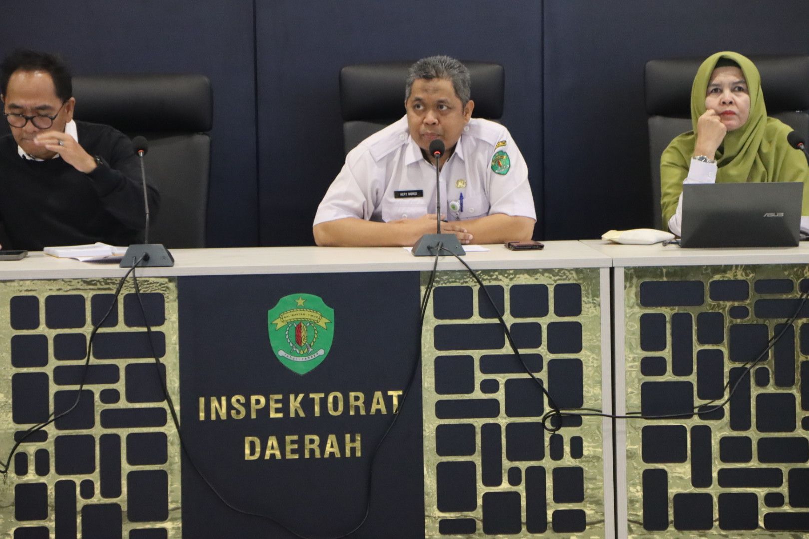 Rapat Perluasan Percontohan Desa Antikorupsi yang digelar di Ruang Kartanegara Inspektorat Kaltim, Rabu (25/2/2026)