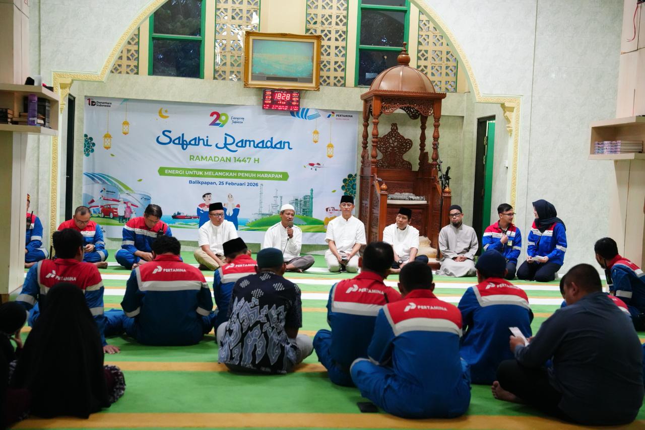 Safari Ramadan Pertamina Patra Niaga Balikpapan: Jajaran Direksi Kunjungi Masjid Jabal Rahmah dan Berbagi Santunan