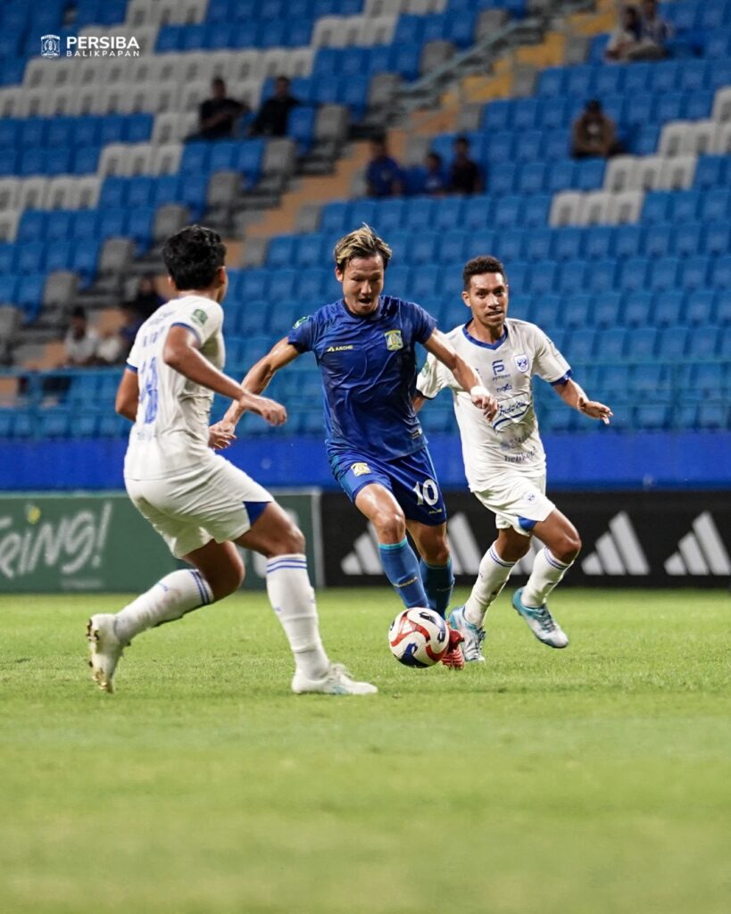 Laga Persiba Balikpapan vs PSIS Semarang yang berakhir imbang 0-0 / FB Persiba