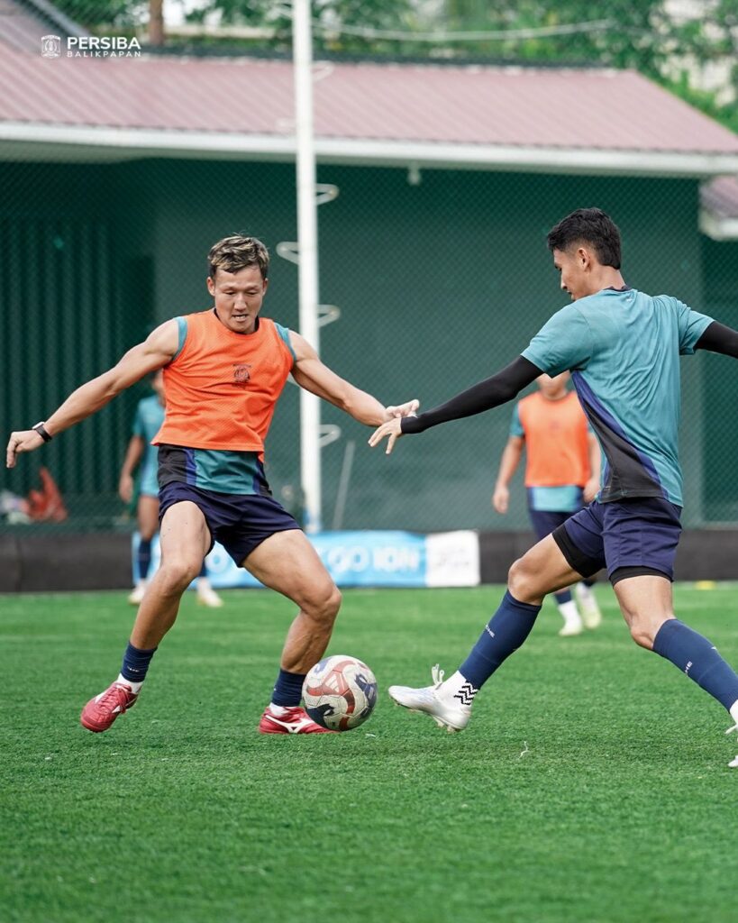 Skuat Persiba Balikpapan kembali berlatih usai libur lebaran (foto : Oficial Persiba Balikpapan)