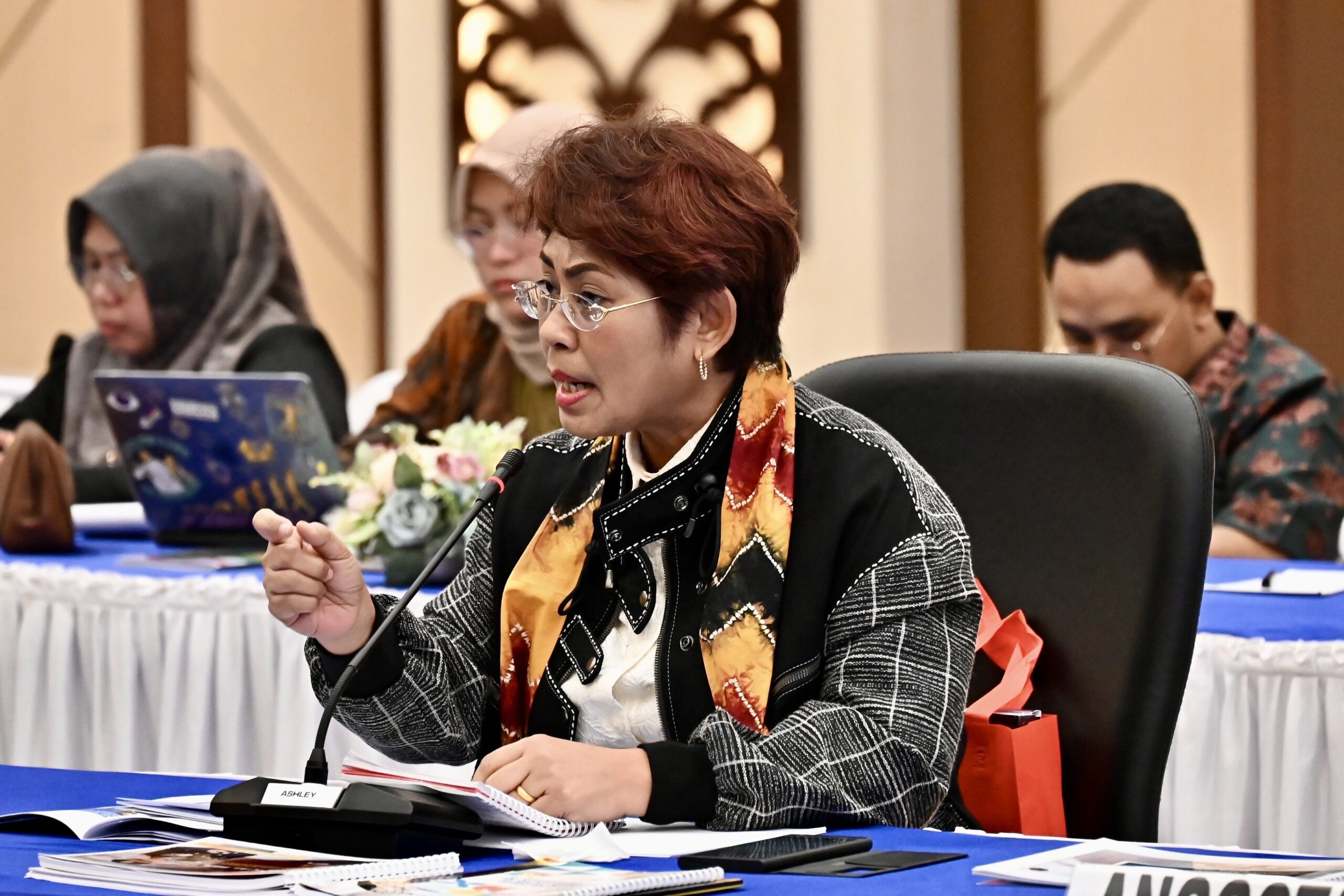 Anggota Komisi III DPR RI, Mercy Chriesty Barends, dalam Kunjungan Kerja Reses Komisi III DPR RI ke Kalimantan Selatan, Rabu (4/3/2026). Foto: Eki/Karisma/DPR