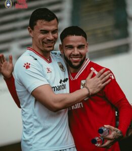 Dua pilar utama Timnas Indonesia, kiper Emil Audero dan bek kiri Calvin Verdonk (foto : PSSI)