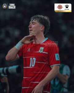Penampilan apik Ole Romeny, mencetak satu gol, dan sumbang dua asist (foto : PSSI/Timnas Indonesia)
