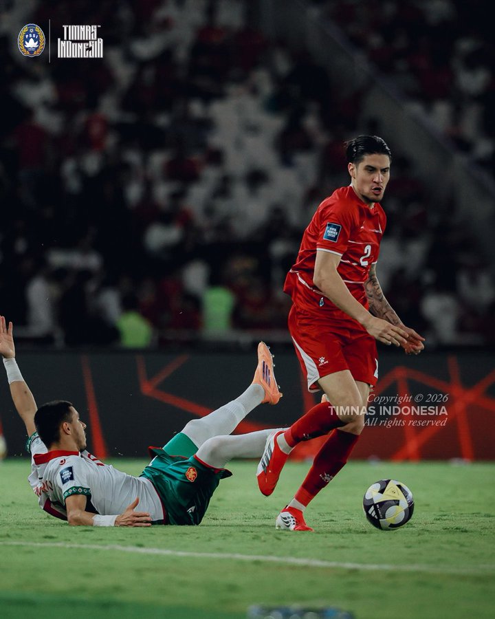 Laga Timnas Indonesia vs Bulgaria yang berakhir dengan skor 0-1 di Stadion Utama Gelora Bung Karno Jakarta, Senin 30 Maret 2026 / PSSI