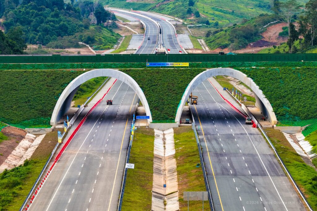 Jalan Tol IKN (foto : Humas Otorita IKN)