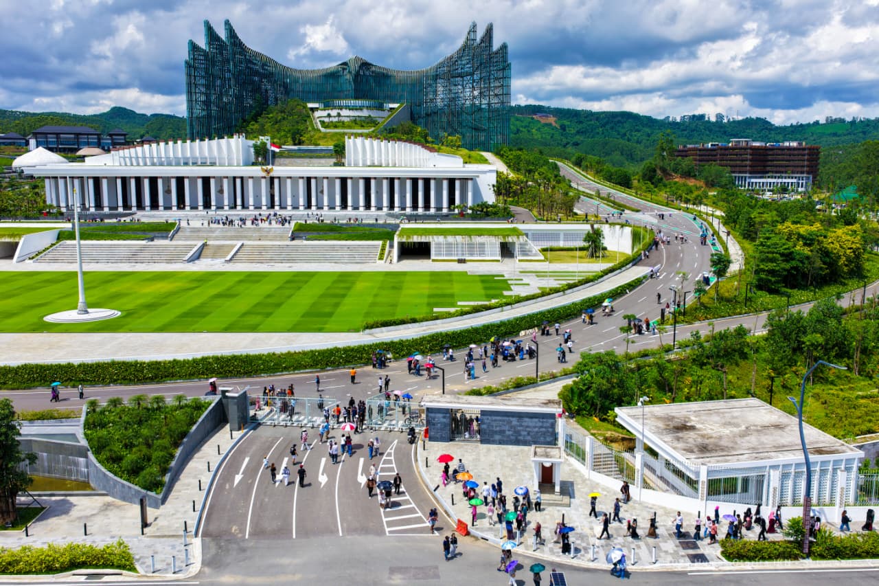 Ibu Kota Nusantara (IKN) diperkiraan akan menjadi salah satu destinasi yang bakal disesaki pengunjung (foto : Otorita IKN)