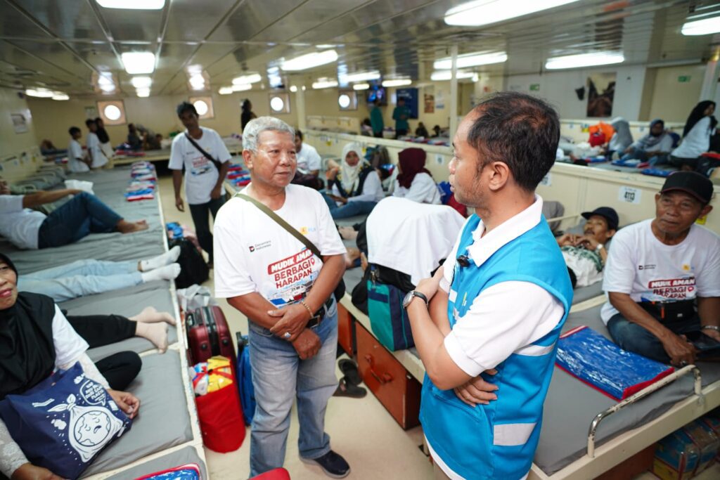 Program Mudik Nyaman Bersama BUMN 2026 yang digelar PT PLN (Persero) melalui Unit Induk Distribusi Kalimantan Timur dan Kalimantan Utara (UID Kaltimra)