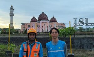 Petugas PLN Lebaran di Posko