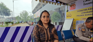 Pengawas Satuan Pelayanan Terminal Tipe A Samarinda Seberang, Yunita Sari (foto : Pemprov)