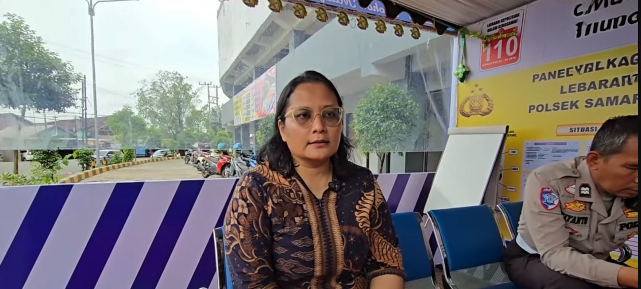 Pengawas Satuan Pelayanan Terminal Tipe A Samarinda Seberang, Yunita Sari (foto : Pemprov)