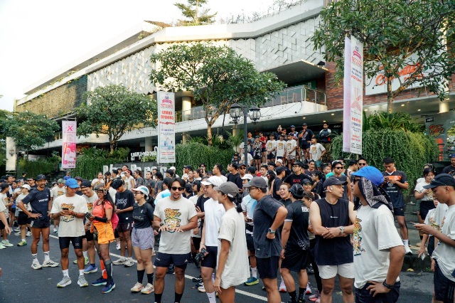 Ratusan peserta mengikuti Run The City by Grand Filano di Bali