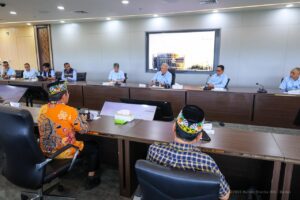 Otorita IKN menerima kunjungan dan aspirasi dari Wakil Gubernur, tokoh adat, serta tokoh masyarakat Dayak Kenyah dari Kalimatan Utara