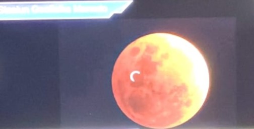 Gerhana bulan total di Balikpapan, 3 Maret 2026 tertutup awan