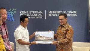 . Wali Kota Balikpapan, Rahmad Mas’ud, melakukan audiensi khusus dengan Kementerian Perdagangan Republik Indonesia guna mendorong percepatan revitalisasi Pasar Inpres Kebun Sayur, Selasa (3/3/2026)