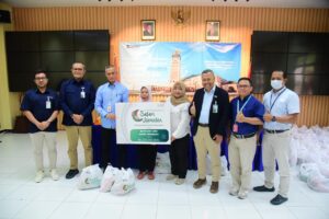 Bandara SAMS Sepinggan Salurkan 1.500 Paket Sembako Senilai Rp225 Juta untuk Warga Sekitar (foto : Bandara SAMS Sepinggan Balikpapan)