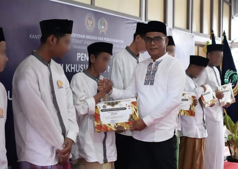 Remisi Lebaran 2026 Rutan Balikpapan (foto : Inibalikpapan/Samsul)