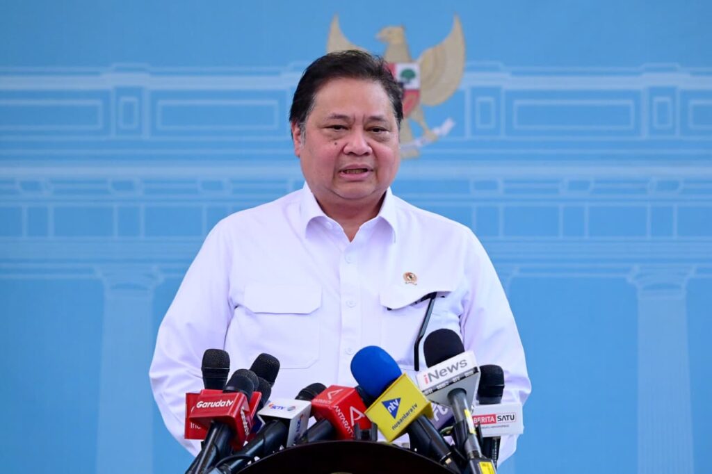 Menko Bidang Perekonomian, Airlangga Hartarto