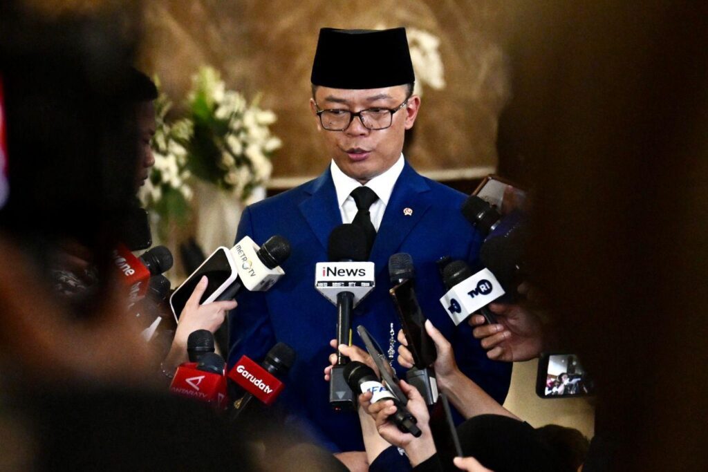 Menteri Luar Negeri (Menlu) Sugiono