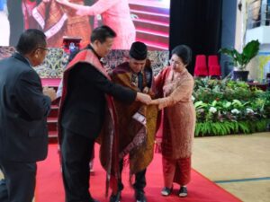 Perayaan Jubileum ke-50 Huria Kristen Batak Protestan (HKBP) Balikpapan berlangsung khidmat dan penuh makna di BSCC Dome, Minggu (12/4/2026).