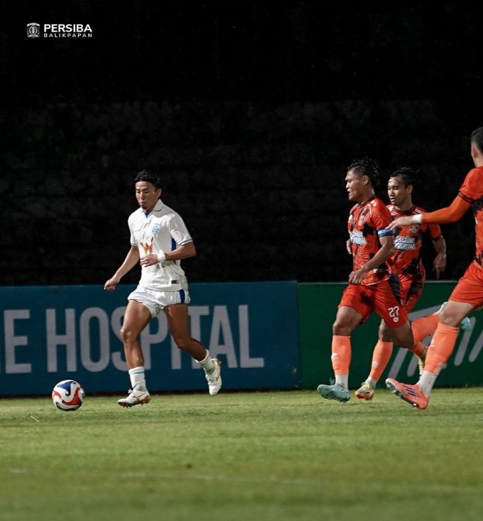 Laga Kendal Tonado FC vs Persiba Balikpapan di Stadion Sriwedari Solo, dengan skor 0-3 (foto : Oficial Persiba)