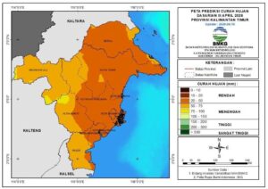 Prakiraan Cuaca Kaltim Akhir April 2026