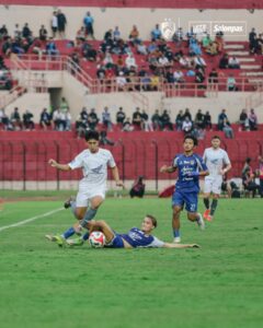 Laga PSIM Yogyakarta vs PSM Makassar di Stadion Sultan Agung Bantul, Jumat 10 April 2026 berakhir dengan skor 1-2 (foto : Oficial PSM Makassar)