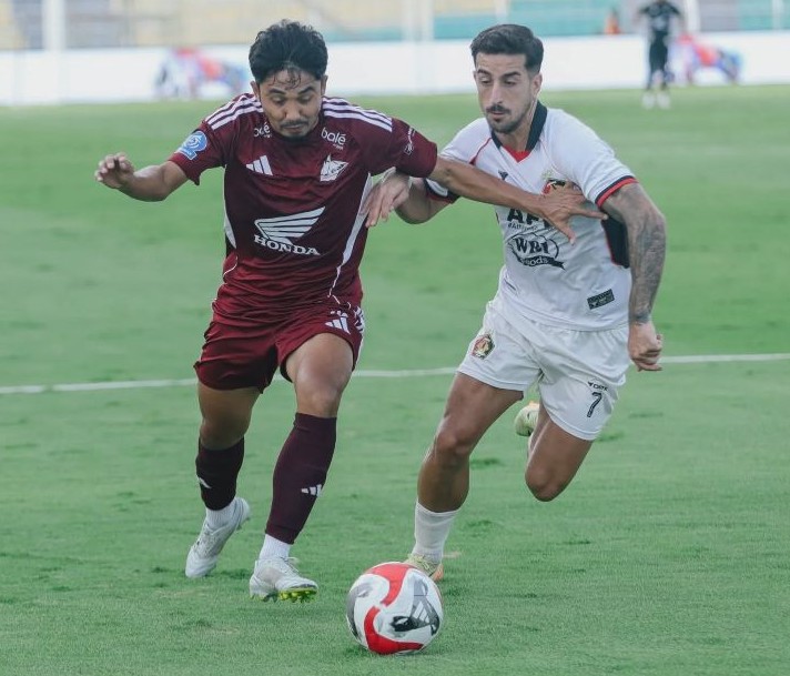 Laga PSM Makassar vs Persik Kediri yang berakhir dengan skor 3-1 (foto : Oficial PSM Makassar)