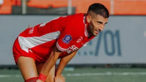 Kapten tim Semen Padang FC, Angelo Meneses (foto : Ileague)