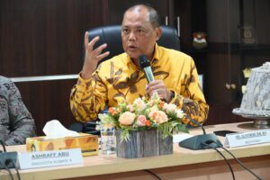 Anggota Komisi X DPR RI Juliyatmono dalam kunjungan kerja Komisi X ke Universitas Negeri Makassar, Makassar, Sulawesi Selatan, Jumat (10/4/2026). Foto: Galuh/Mahendra