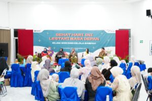 Talkshow interaktif bertajuk “Sehat Hari Ini, Lestari Masa Depan” yang digelar PT Pertamina Patra Niaga Kilang Balikpapan dalam rangka memperingati Hari Bumi 2026 di Gedung Banua Patra, Balikpapan.