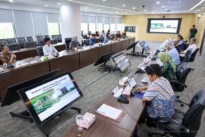 Kepala Otorita IKN, Basuki Hadimuljono, menyambut kunjungan Universitas Gunadarma di Kantor Balai Kota Otorita IKN, pada Kamis (16/04/2026)