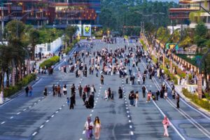 Libur Paskah, IKN disebur puluhan ribu pengunjung (foto : Humas IKN)