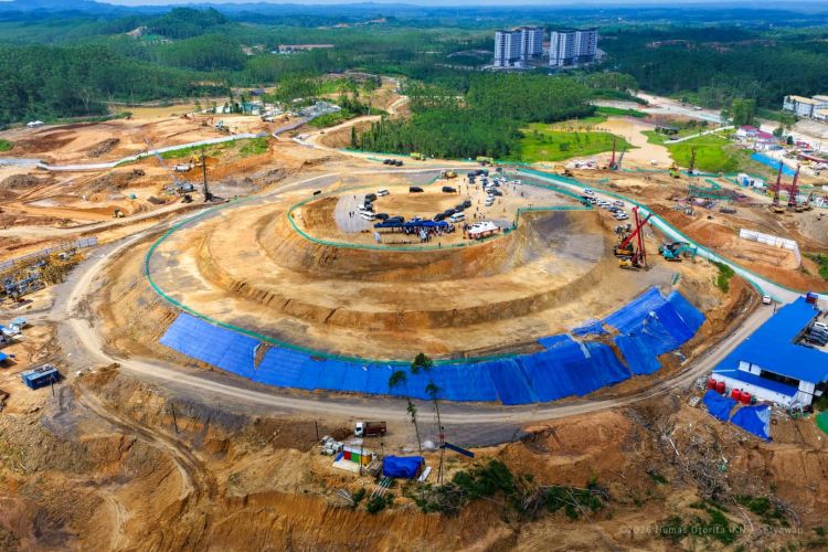 Kawasan Legislatif dan Yudikatif di Ibu Kota Nusantara (IKN)