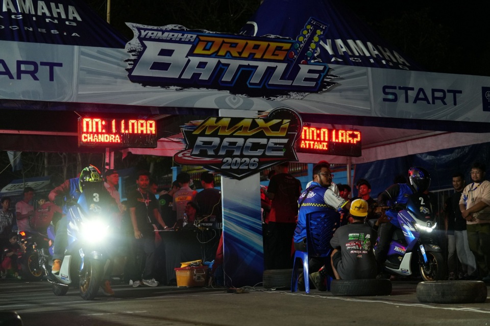 Kehadiran MAXi Race dalam Yamaha Cup Race 2026 seri pembuka di Sirkuit di Puncak Mario pada 18–19 April.