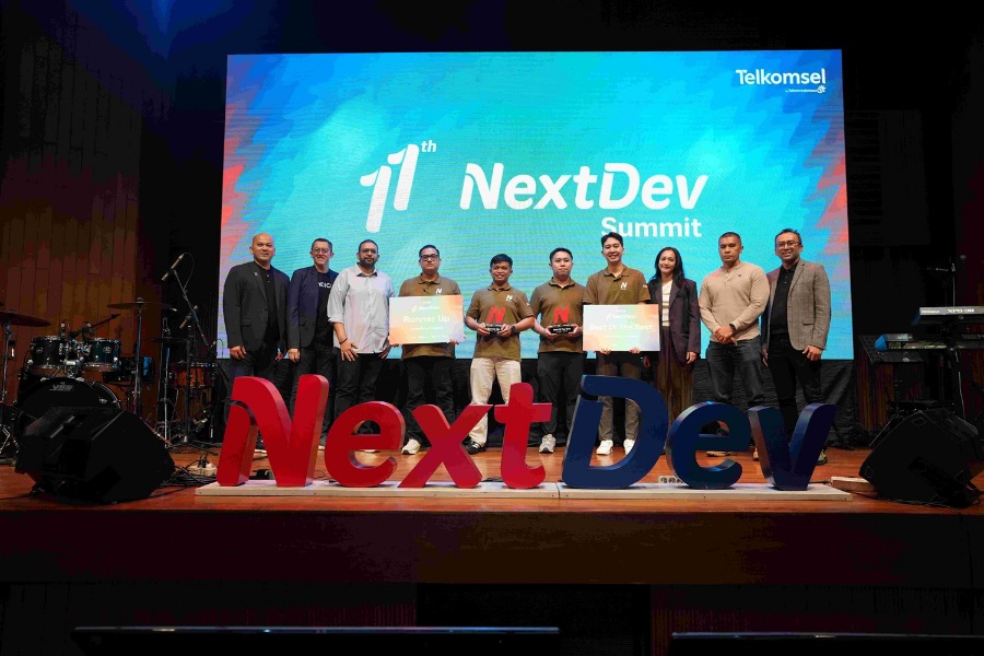 Telkomsel menggelar NextDev Summit 2026 bertema “Unleashing AI Impact” sebagai puncak inkubasi ke-11 yang menampilkan final pitching dari 10 technopreneur terbaik (10/4).