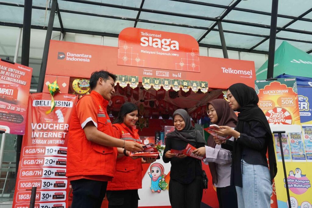 Jaringan Telkomsel Lebaran 2026 tetap stabil