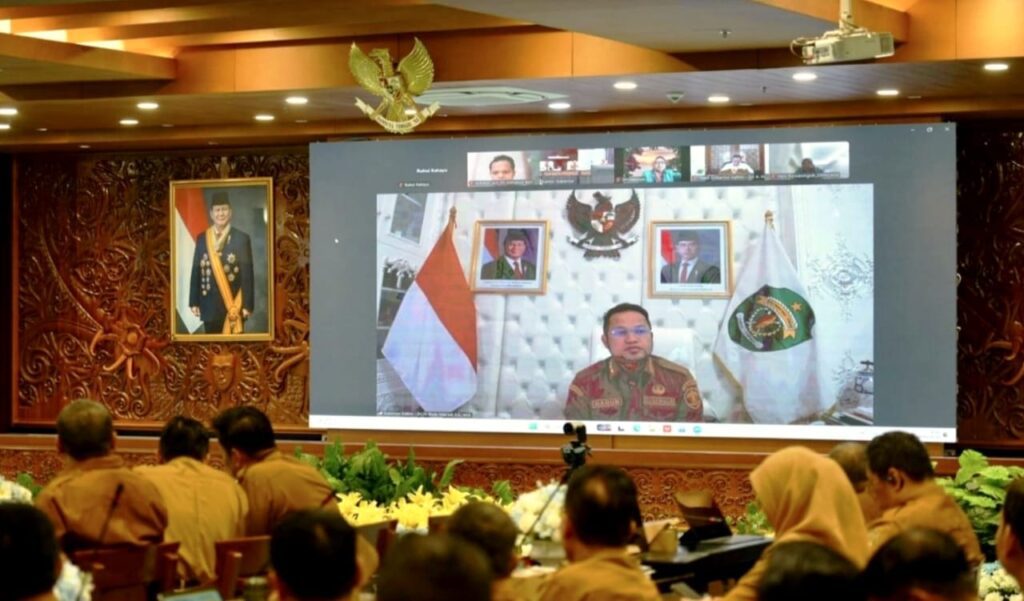 Gubernur Kaltim Rudy Mas'ud Pimpin Rapat Koordinasi